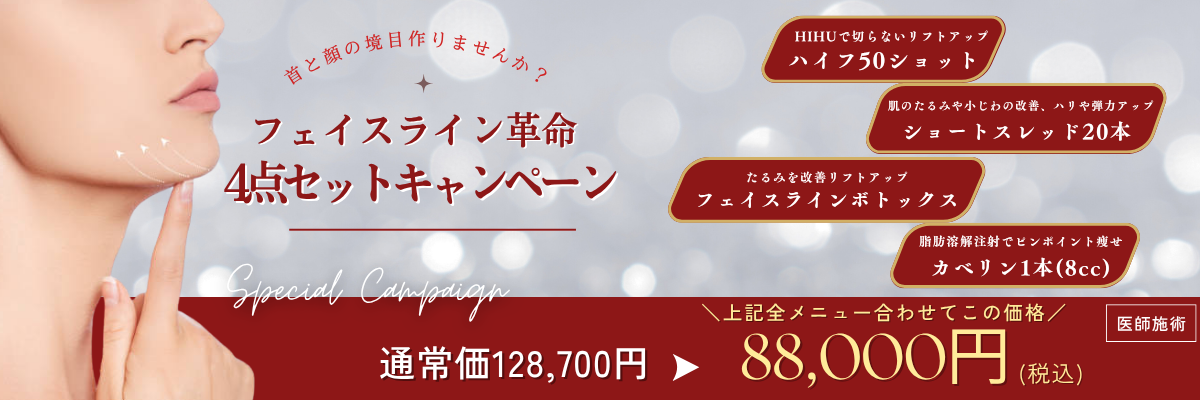 フェイスライン革命4点セット